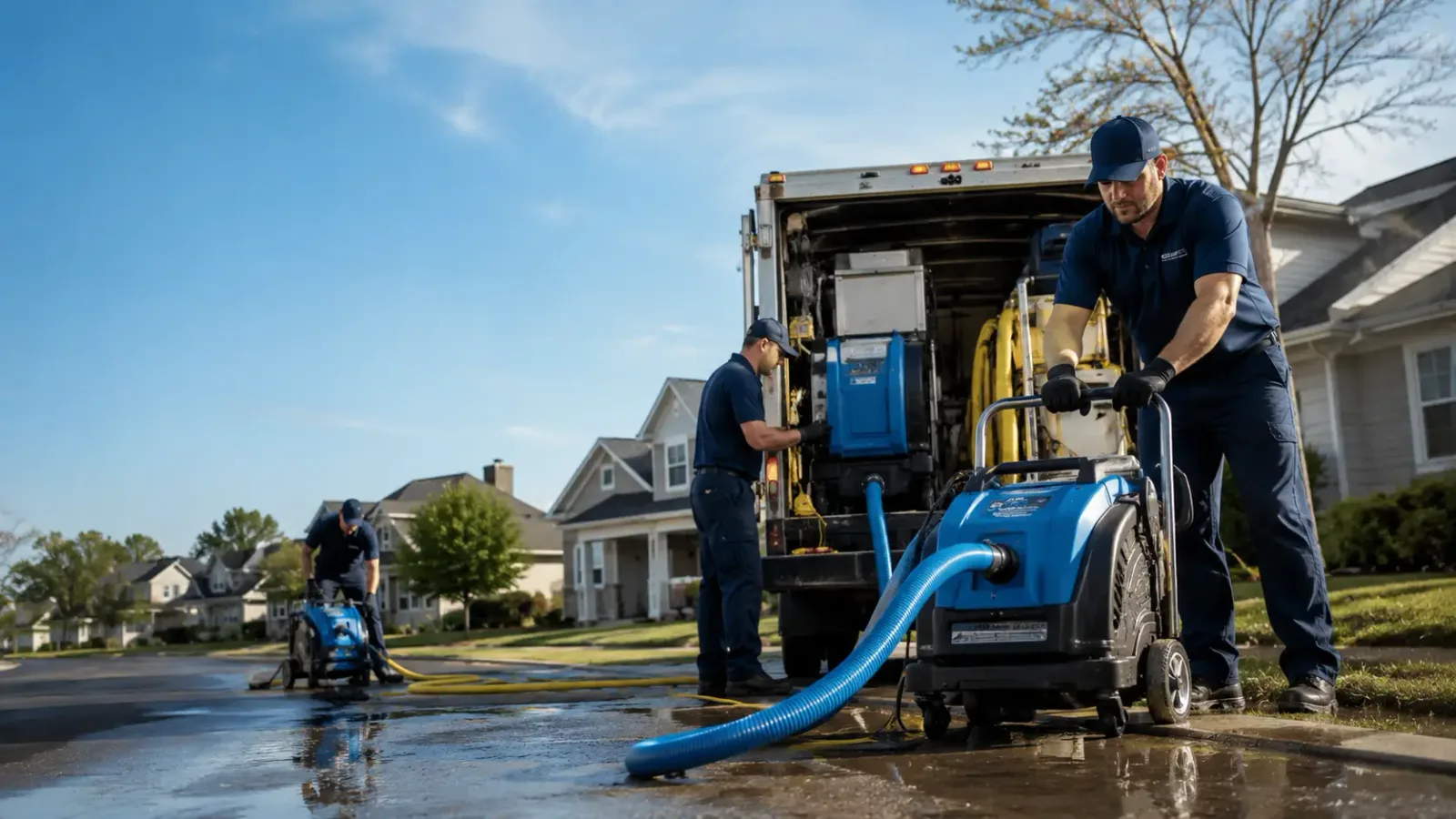 Flood Damage Cleanup in Laie, HI